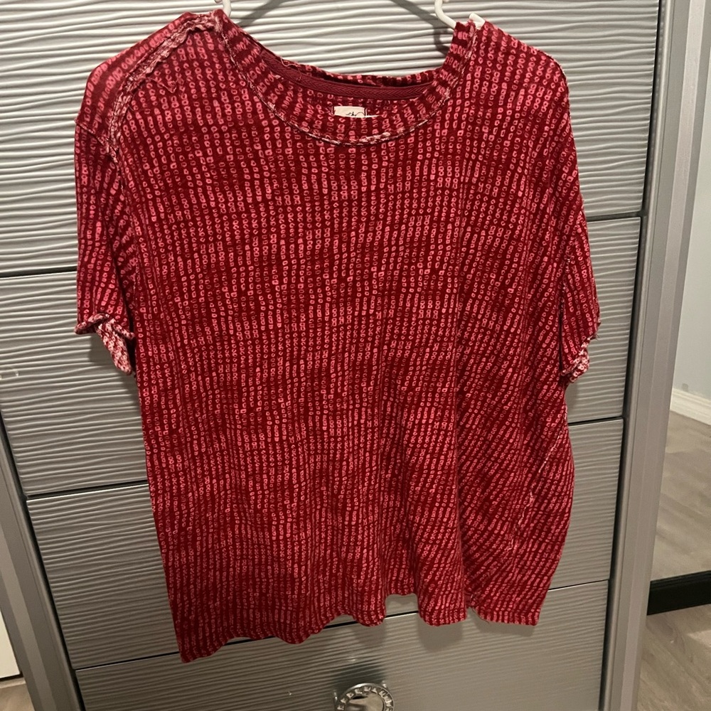 small red and white free people top (never worn)